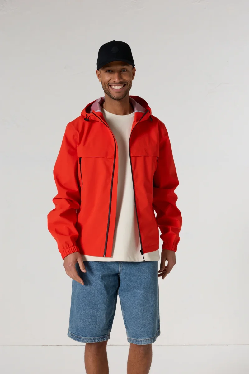 Imperméable à capuche Coquelicot Noste – Image 4
