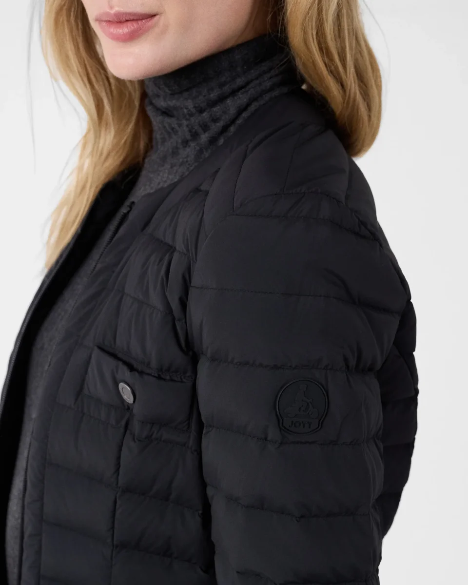 Doudoune de tailleur Noir Ingrid – Image 6